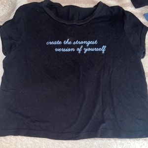 [solidcore] crop t-shirt